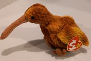 Vintage TY Beanie Babies -  Beak, the Kiwi