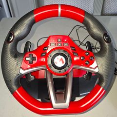 Mario Kart Pro Deluxe Steering Wheel & Foot Pedals