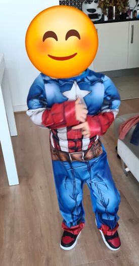 Captain America kids costumes