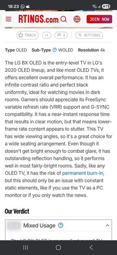 55 inch lg oled tv