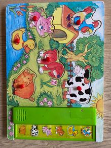 Wooden animals
