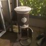 antique godin log and cole burner...everthing wit it tray keys nothing missing Image 7