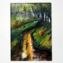 A5 size Aquarel Paintings in Frame Image 2