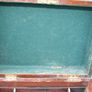 Antique Traveling Desk Wooden Writing Slope Box Image 9