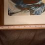 Wooden framed picture border collie Image 4