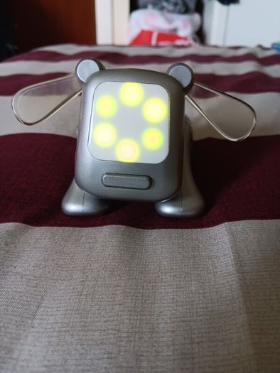 Rare Vintage 2005 Silver Hasbro iDog Pup. Working - See My Video on Ebay!