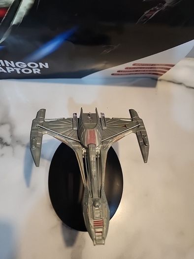 star trek eaglemoss klingon raptor