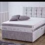 Brand New Stylish single Divan Beds.. Multiple Options Of Headboards. Tufted Memory Foam Mattresses Available. Drawers Storage Available Image 6
