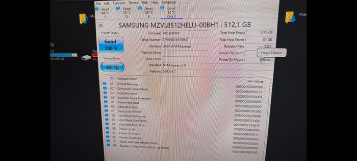 New condition 512GB Nvme Samsung PM9C1 M.2 2280 Pcie 4.0 X4 4950/2500mb/s 300TBW