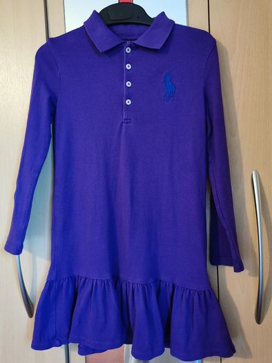 Polo Ralph Lauren purple dress 5yrs