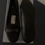 NEXT Slip On Shoes Chain Detail Size 41 NEW Black Image 4
