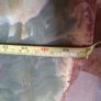 Rare Brazilian Polished Onyx Slab - Thick 124.5 cm x 66 cm Natural Stone with Deep Figuring Image 8
