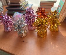 Assorted Coloured Helium Balloon floor or table holders