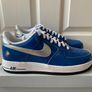 Nike Air Force 1 All Star Blue Patent Leather Uk 11 / Us 12 Deadstock Image 8