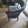 Victorian Mahogany Tub / Lidray chair Image 3
