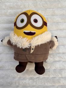 Minion Ice Village Bob plush Toy Despicable Me Minions Bob eskimo approx. 18 cm. Used Please see photos