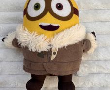 Minion Ice Village Bob plush Toy Despicable Me Minions Bob eskimo approx. 18 cm. Used Please see photos