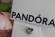 New genuine pandora heart charm