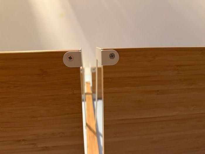 IKEA SVALNAS Bamboo Wall Shelving System