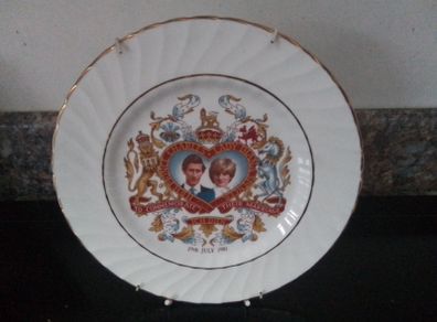 Three Royal Celebration Wedding Plates