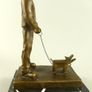Banksy Inspired "Dog Walker" - Bronze, Marble,Signed Image 5