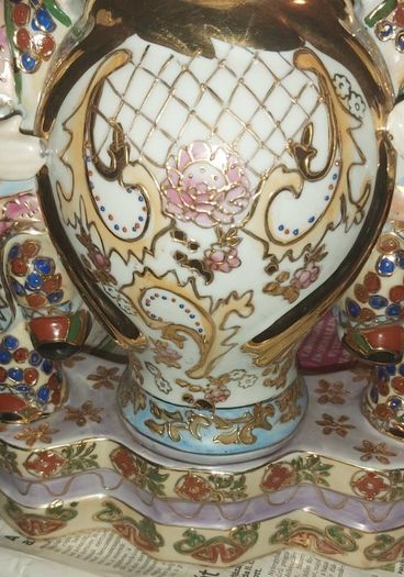 Stunning Chinese candle holder