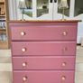 Pink Chest of drawers Image 9