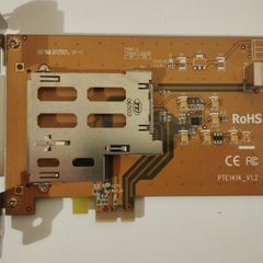Sunix Desktop PCIe TO ExpressCard 34mm or 54mm Adapter - PCI ExpressCard 54 34