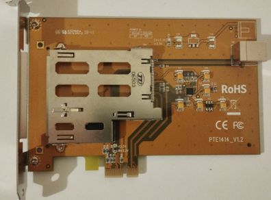 Sunix Desktop PCIe TO ExpressCard 34mm or 54mm Adapter - PCI ExpressCard 54 34