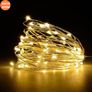 LED 10M 100 LED Copper Wire Lights, USB Powered, Dimmable with IP65 Waterproof Fairy Lights, Warm White Decorative String Lights for Party, Wedding, Garden and More Image 10