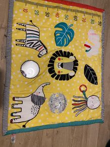 baby milestone and activity mat