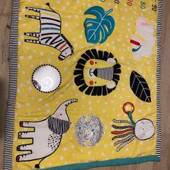 baby milestone and activity mat