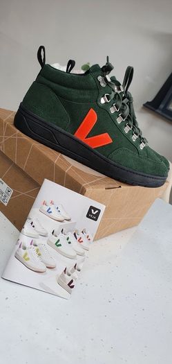Veja Roraima Cyprus Orange - Fluo Green Sz 40 - Bnib Rrp 185 (Receipt included)