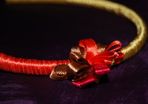 Handmade satin hairband