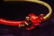 Handmade satin hairband