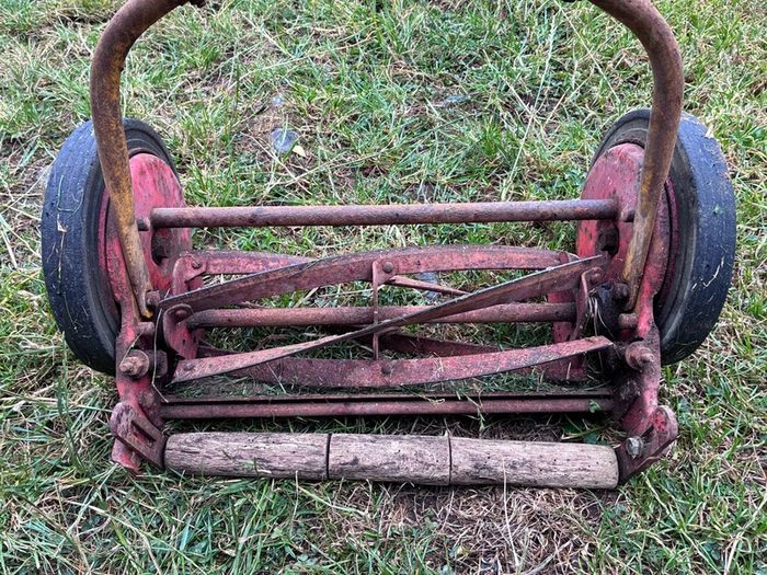 Large Push lawnmower