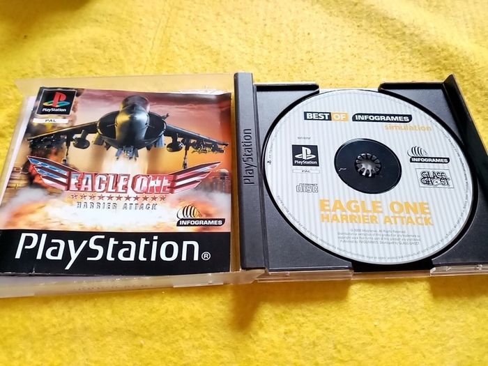 Eagle one Harrier attack PlayStation1 Ps1 PlayStation 2 ps2 games Original