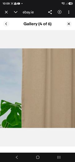 IKEA Sanela beige Curtains