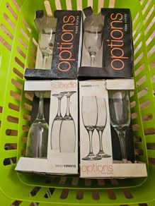 5 Boxes Dunnes Wine Flutes