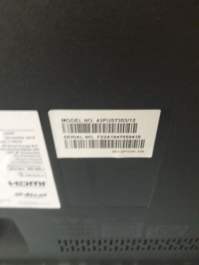 Phillips 43" Smart TV