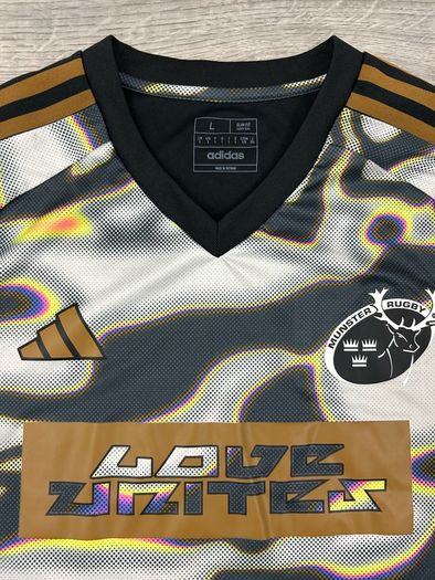 Rare Adidas Munster Rugby Love Unites Jersey Shirt Mens Large