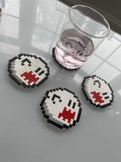 Mario Ghost coster set