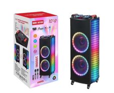 Lethal Bass Karaoke Speaker 2 Wireless Mic
