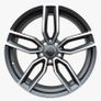 18" RS3 Grey Alloy Wheels Audi Seat Skoda Vw5x112 Image 2