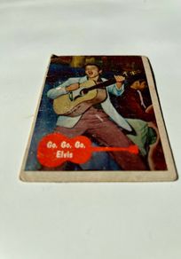 Elvis 1956 bubblegum card
