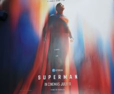 Superman 2025 Cinema Quad poster