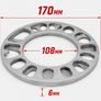 4 x New 6mm Wheel Spacers (6x139.7) Universal - FREE POST Image 2