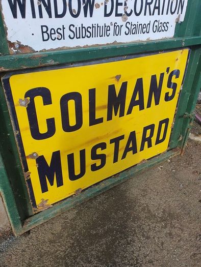 enamel signs