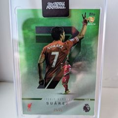 Luis Suarez Liverpool FC Topps Total Football Iconic Numbers/75