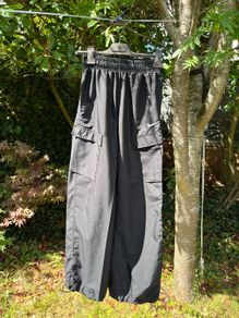 Nike Black Cargo Track Pants